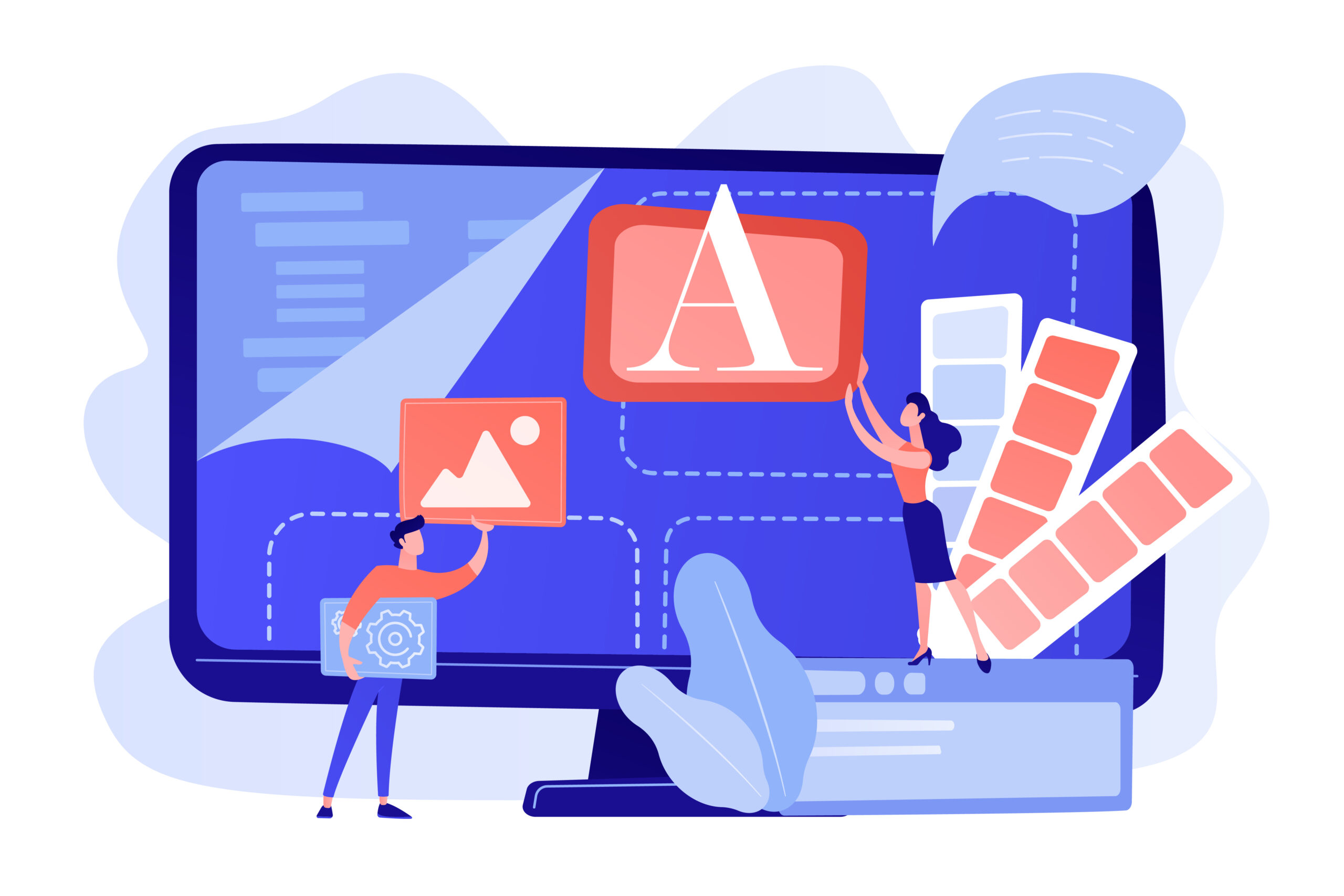 illustration of survey design to show one part of customer survey program costs
