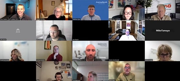Martha Brooke with Interaction Metrics hosts Dave Seaton on her CXPA B2B Roundtable to discuss Customer Journey Mapping