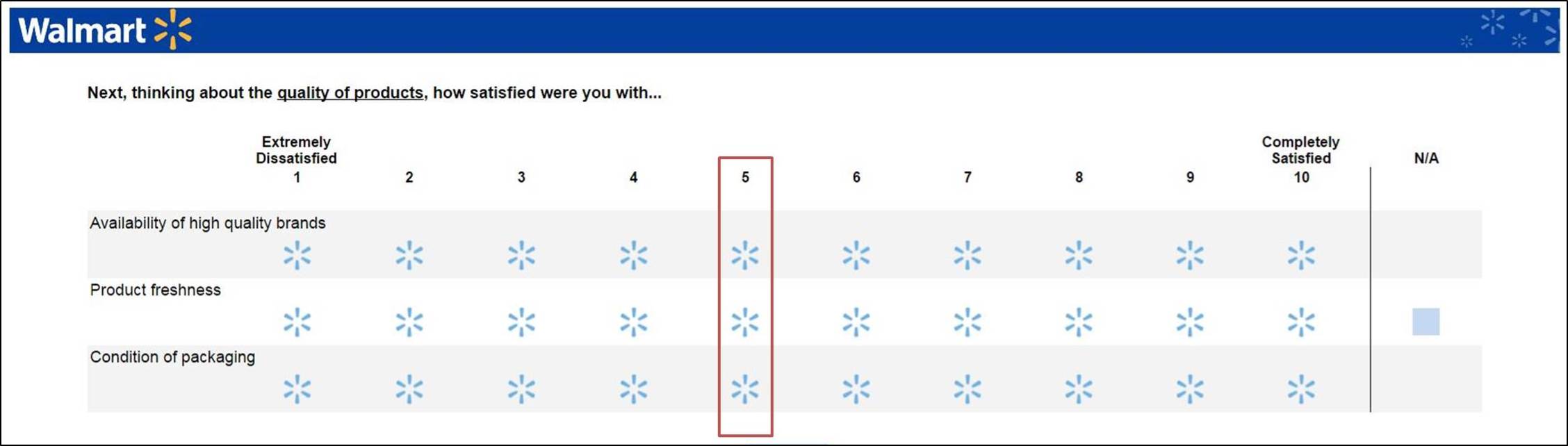 customer satisfaction survey