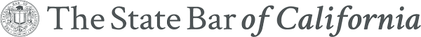 The State Bar of California logo